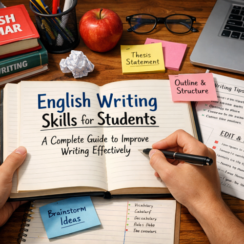 English Writing Skills for Students: A Complete Guide to Improvise Writing Effectively