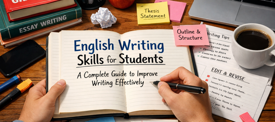 English Writing Skills for Students: A Complete Guide to Improvise Writing Effectively